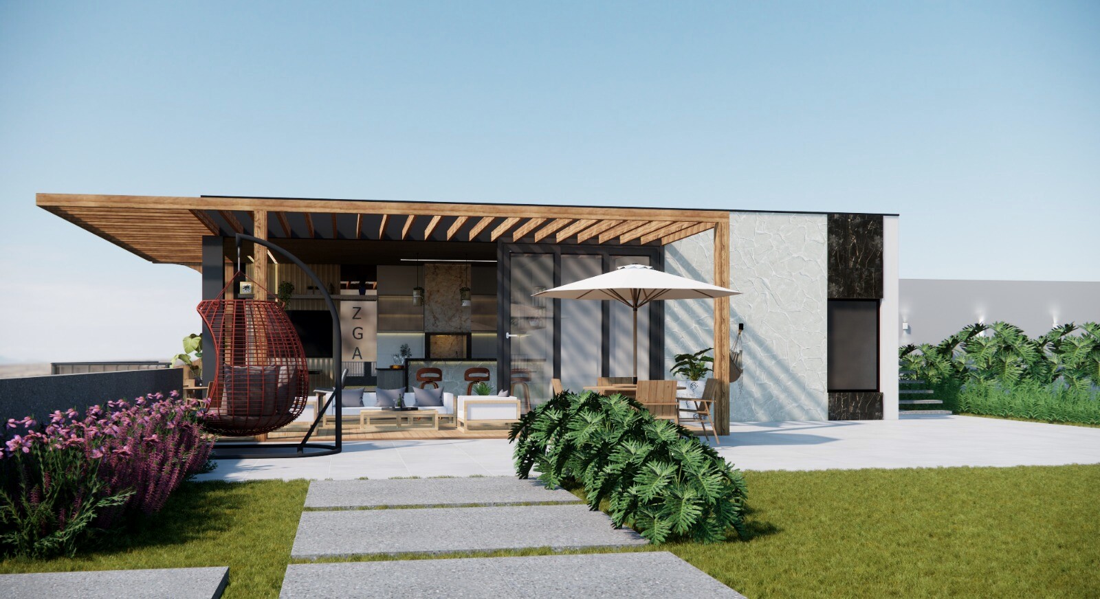 Interior — acabamento a laser