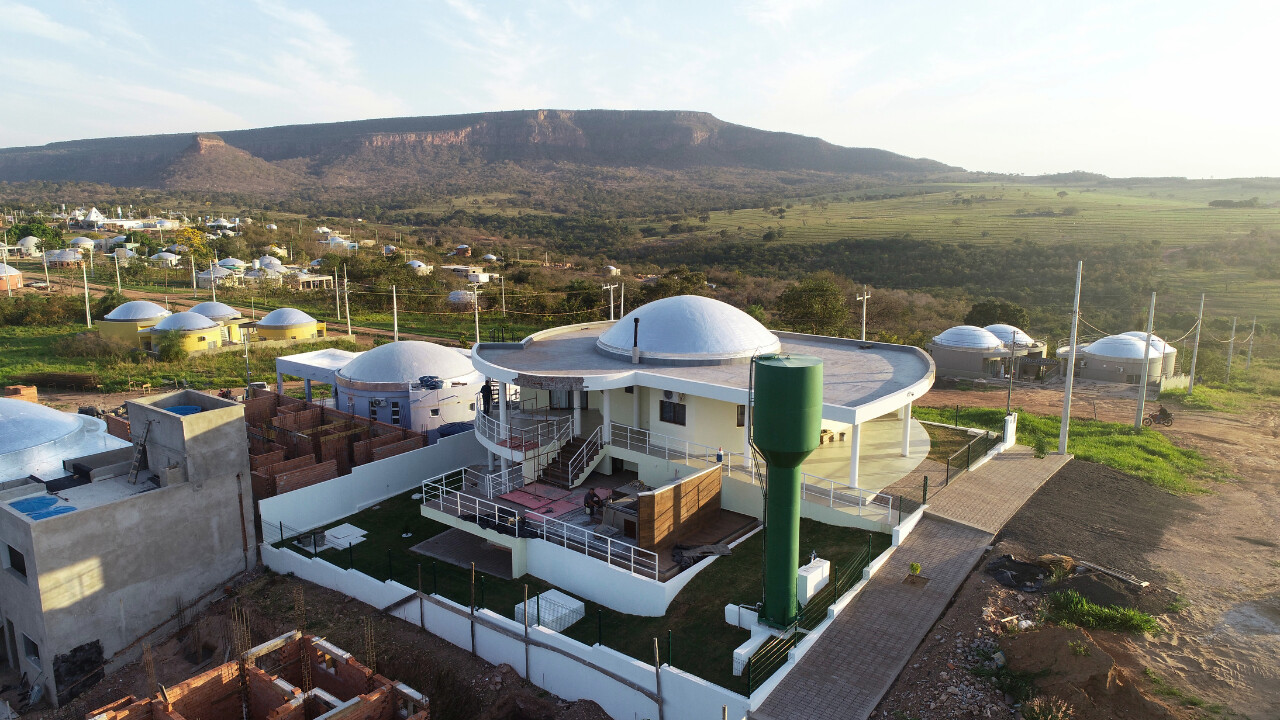 Projeto romano — fachada